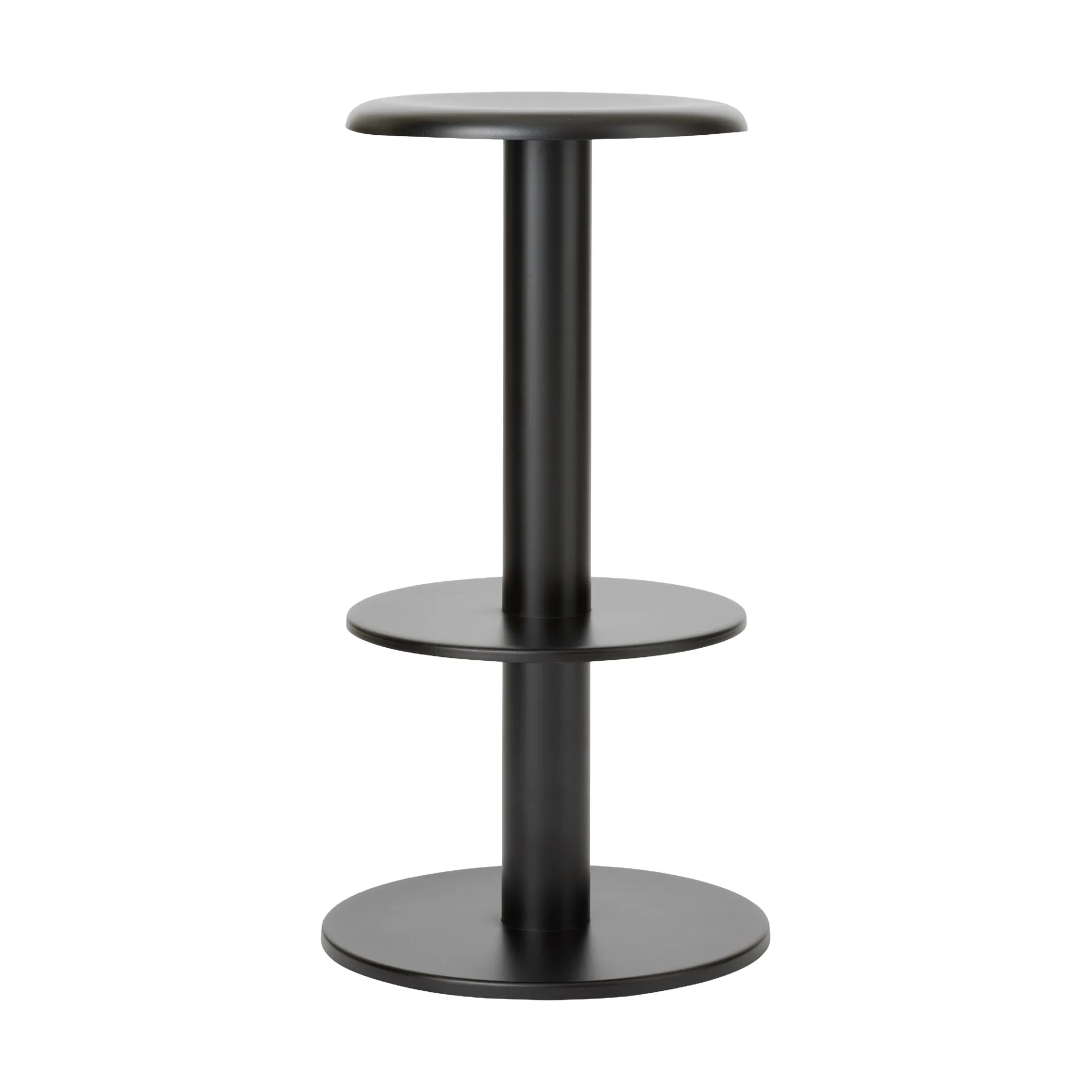 Coupe taburete de bar, Negro, 76 cm New Works