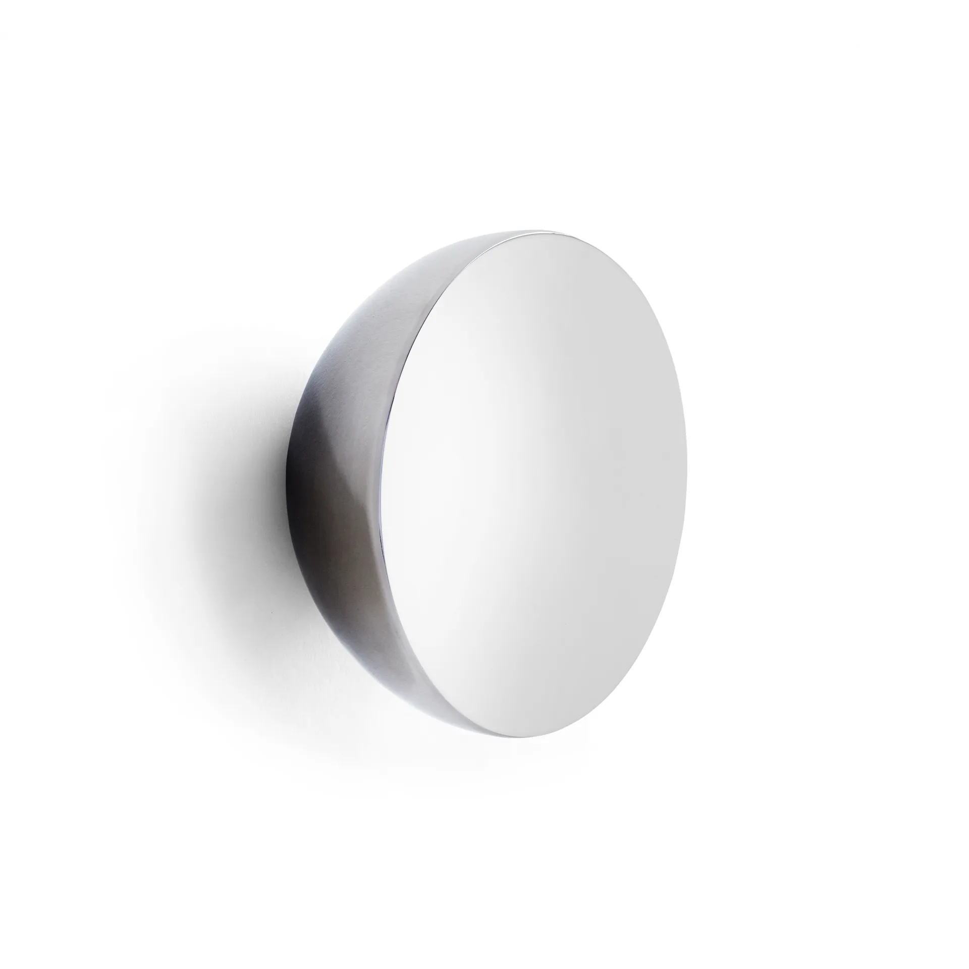 Espejo de pared Aura large, Acero inoxidable New Works