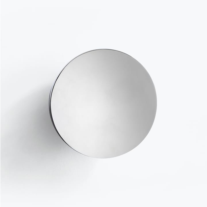 Espejo de pared Aura large, Acero inoxidable New Works