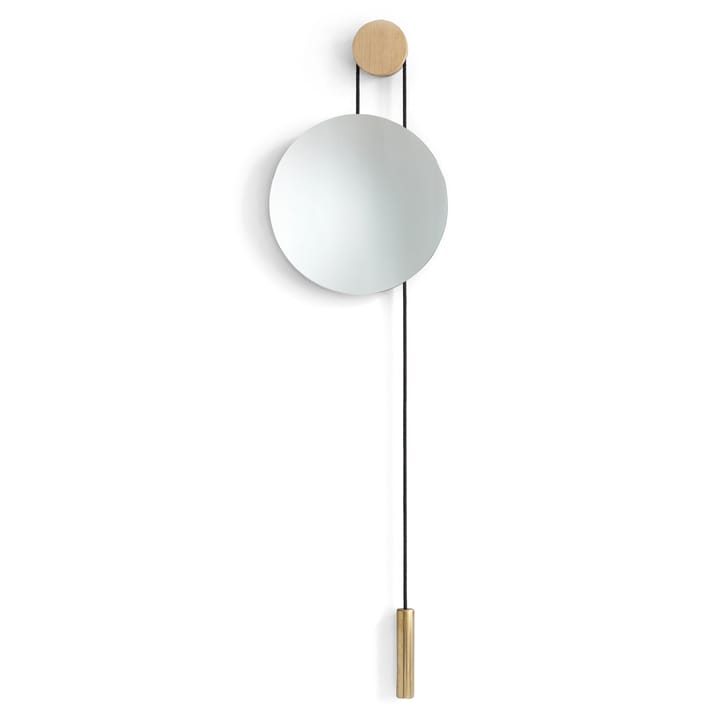 Espejo Rise and Shine, Natural oak-brass weight New Works