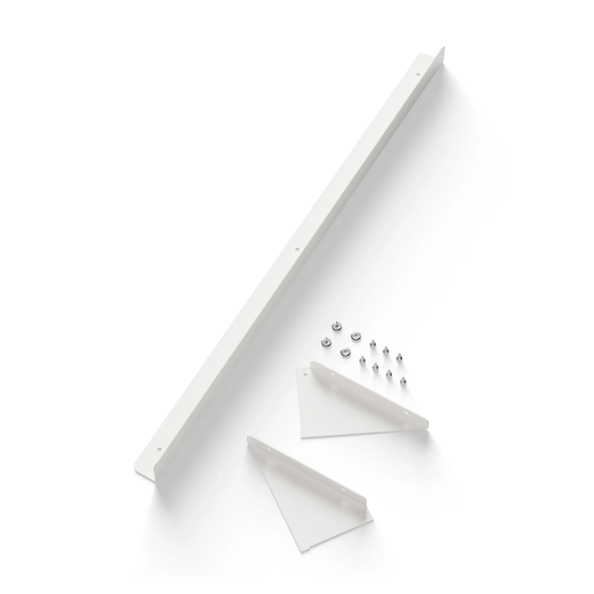 Estante revistero consola New Works 3 piezas, Blanco New Works