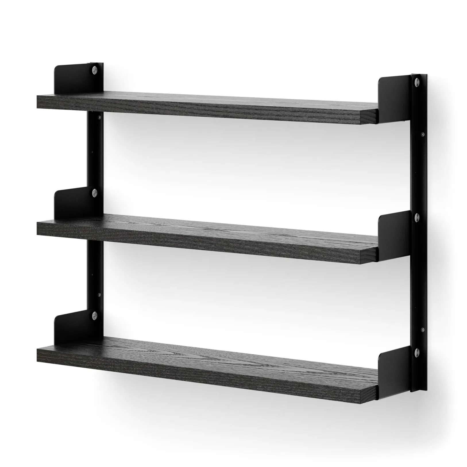 Estantería de pared New Works Tea Shelf 46x62,5 cm, Fresno negro New Works