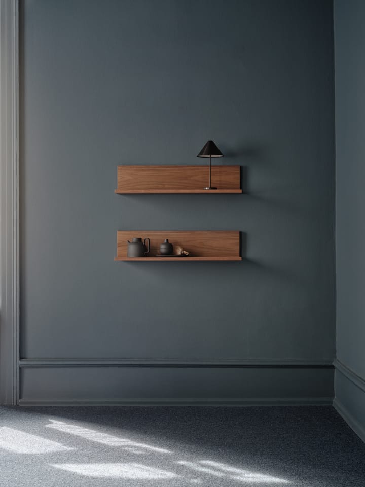 Estantería de pared Tana 75 cm, Nogal New Works