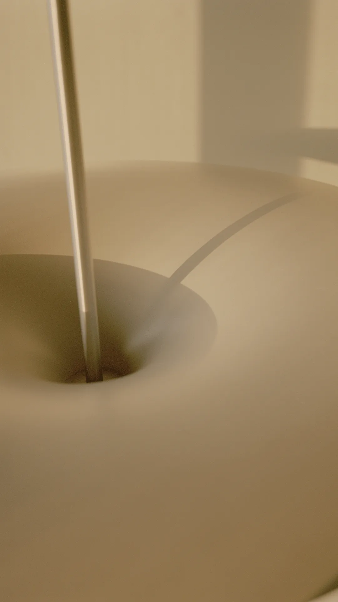 Lámpara colgante Kantarell Ø60 cm, Niquelado New Works