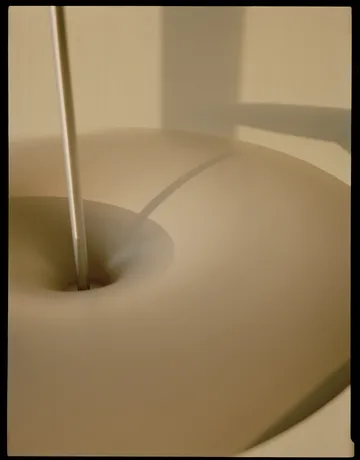 Lámpara colgante Kantarell Ø60 cm - Niquelado - New Works