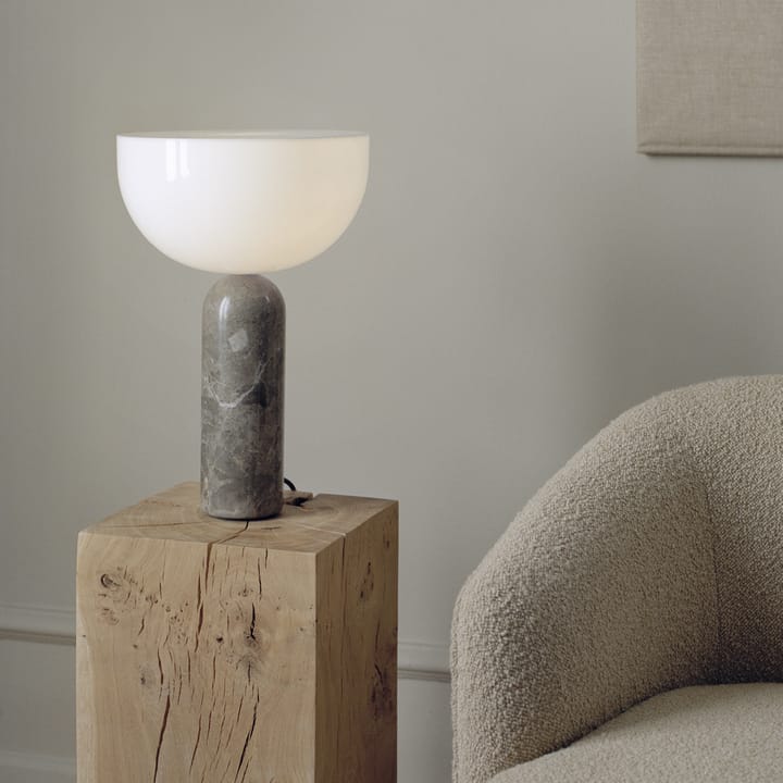 Lámpara de mesa Kizu large - Gris du marais - New Works