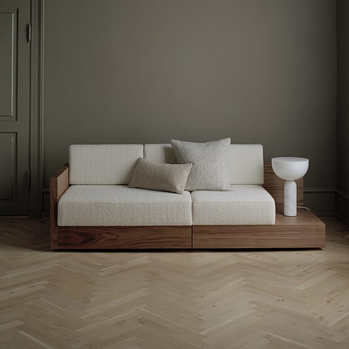 Lámpara de mesa Kizu large, White marble New Works