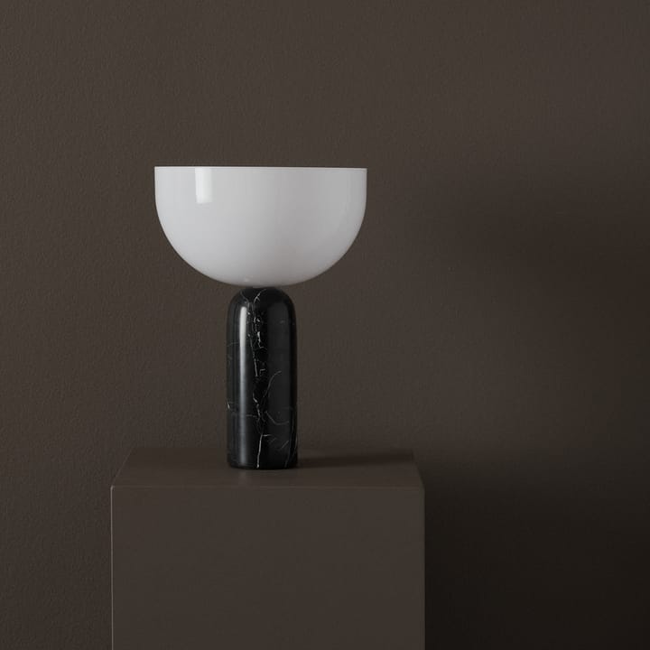Lámpara de mesa Kizu small - Black marble - New Works