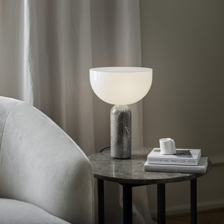 Lámpara de mesa Kizu small, Gris du marais New Works