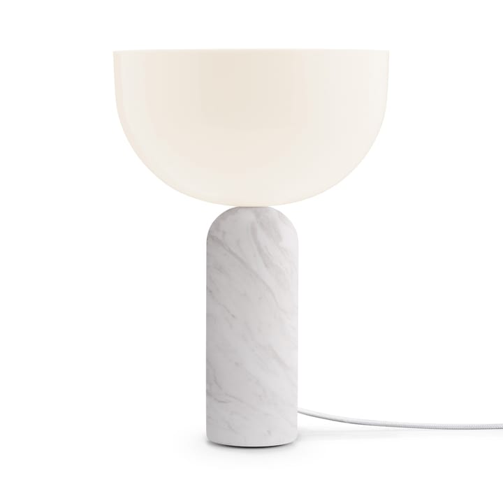 Lámpara de mesa Kizu small - White marble - New Works