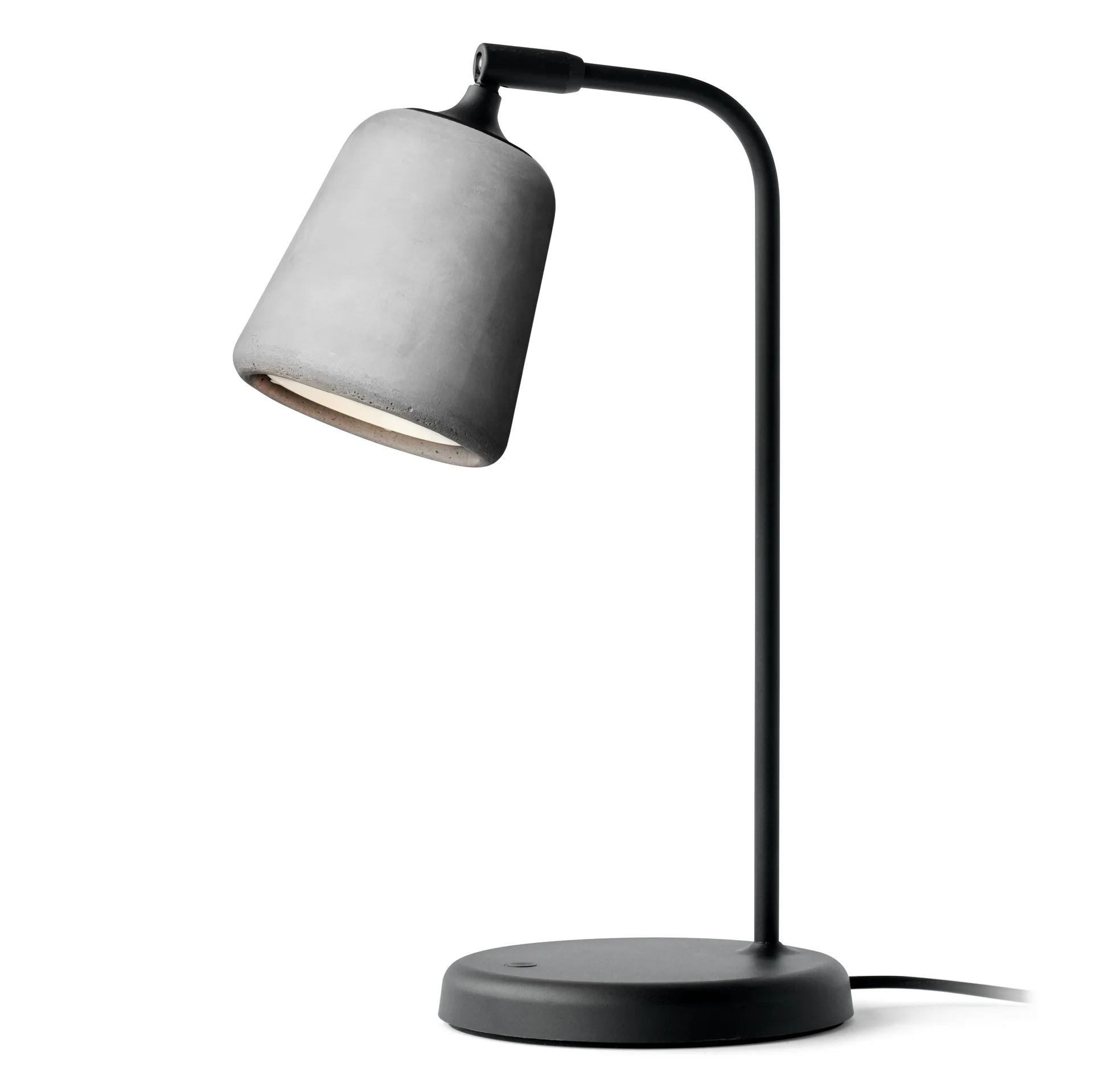 Lámpara de mesa Material, Light grey concrete New Works