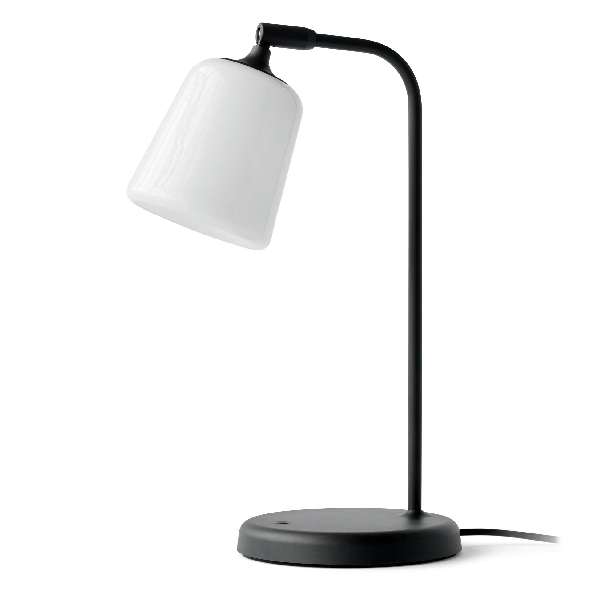 Lámpara de mesa Material, White opal glass New Works