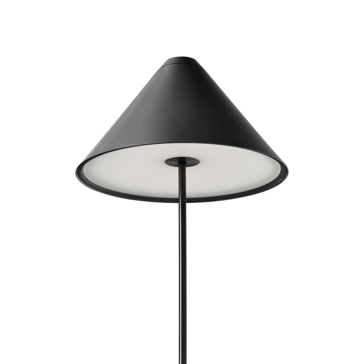 Lámpara de mesa portátil Brolly, Steel black New Works