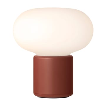 Lámpara de mesa portátil Karl-Johan - Earth red - New Works
