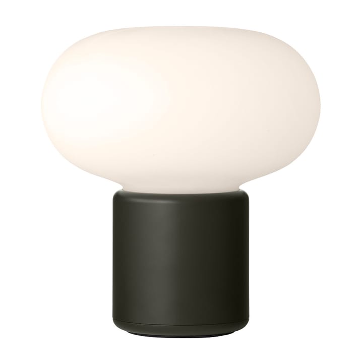 Lámpara de mesa portátil Karl-Johan, Forest green New Works