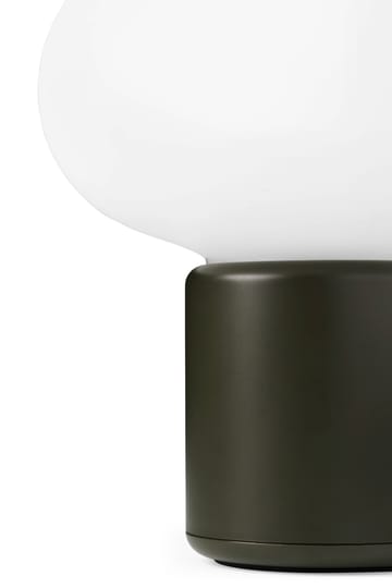 Lámpara de mesa portátil Karl-Johan - Forest green - New Works