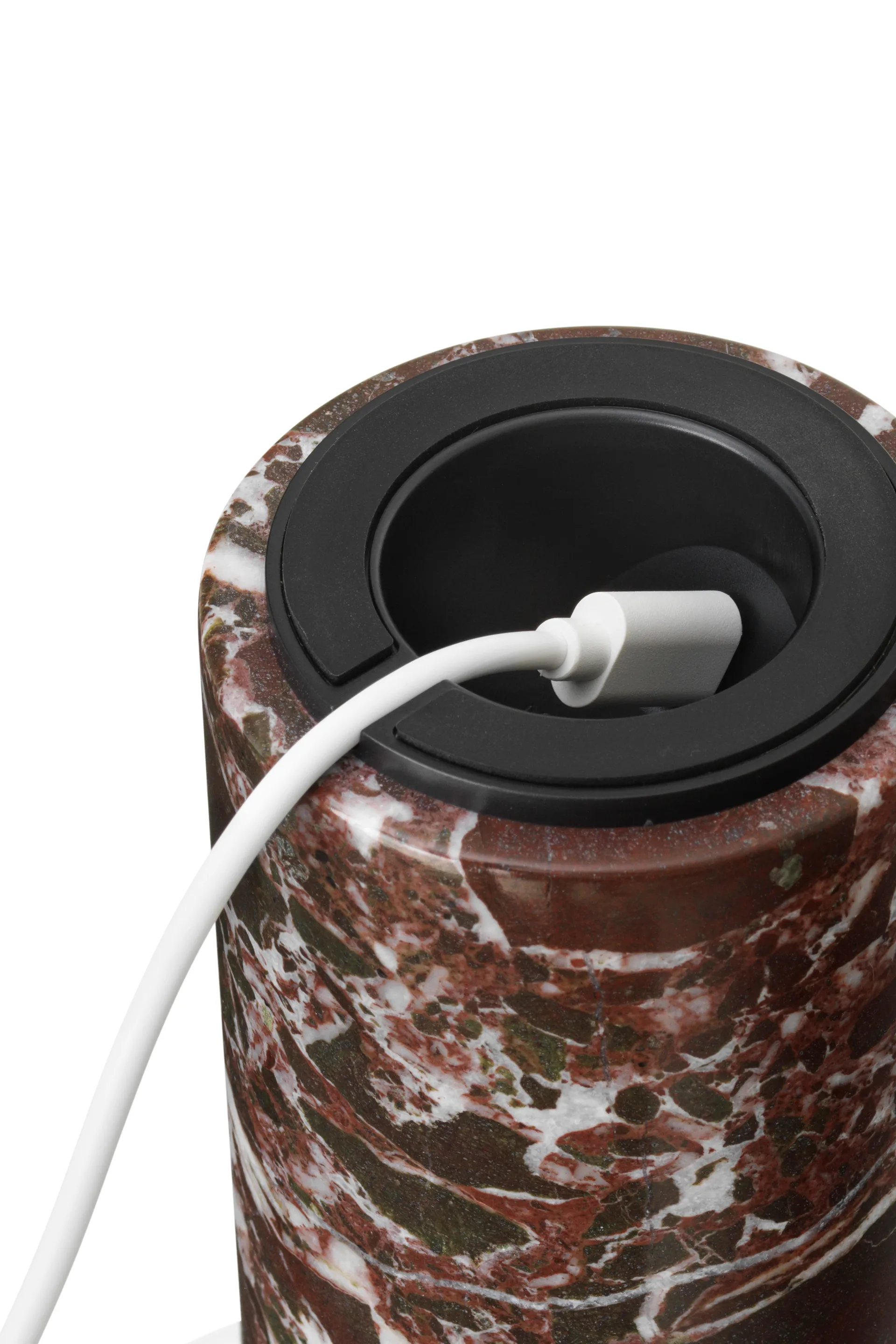 Lámpara de mesa portátil Kizu, Rosso Levanto New Works