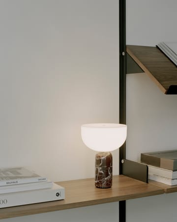Lámpara de mesa portátil Kizu - Rosso Levanto - New Works