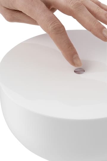 Lámpara de mesa portátil Kizu - White marble - New Works