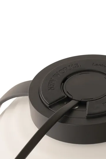 Lámpara de mesa portátil Lantern 23x18 cm - Negro - New Works