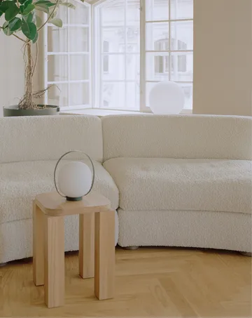 Lámpara de mesa portátil Lantern 23x18 cm - Negro - New Works