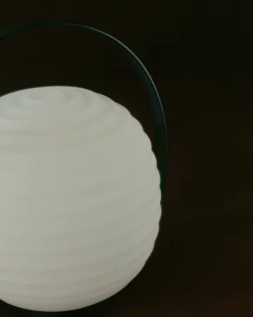 Lámpara de mesa portátil Lantern 23x18 cm - Negro - New Works