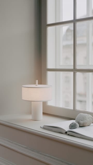 Lámpara de mesa portátil Margin - White - New Works