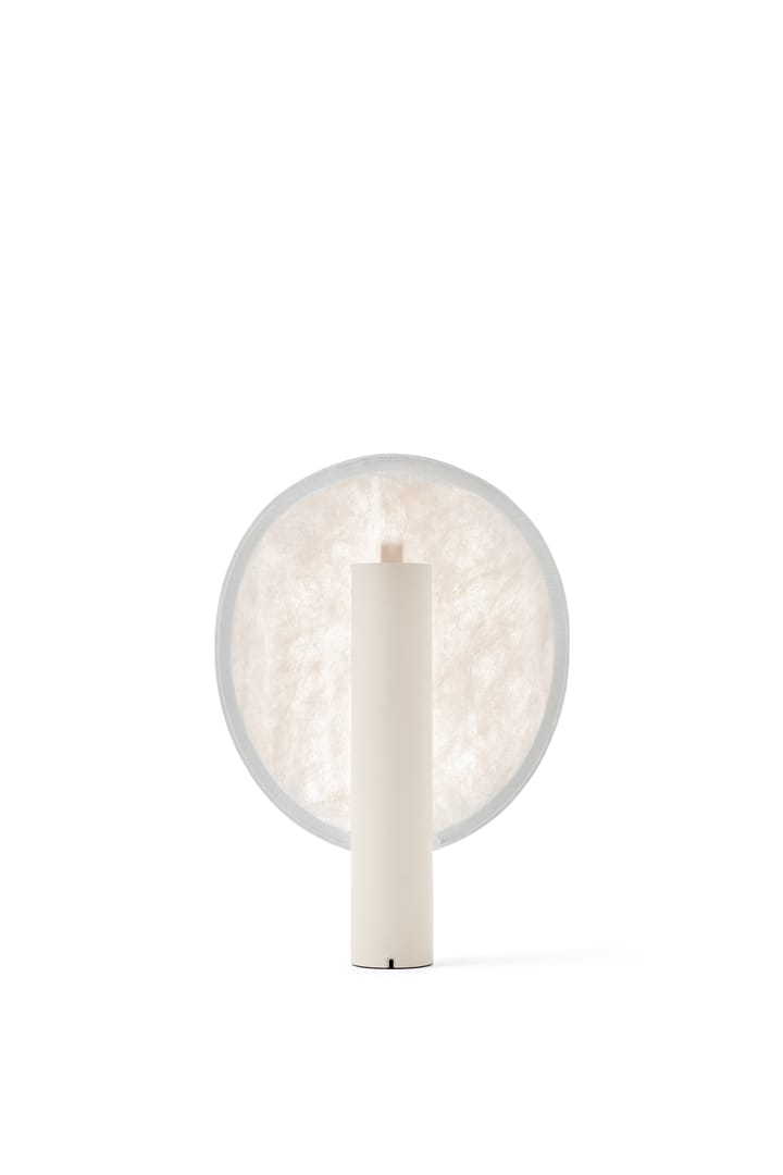Lámpara de mesa portátil Tense 43 cm, blanco New Works