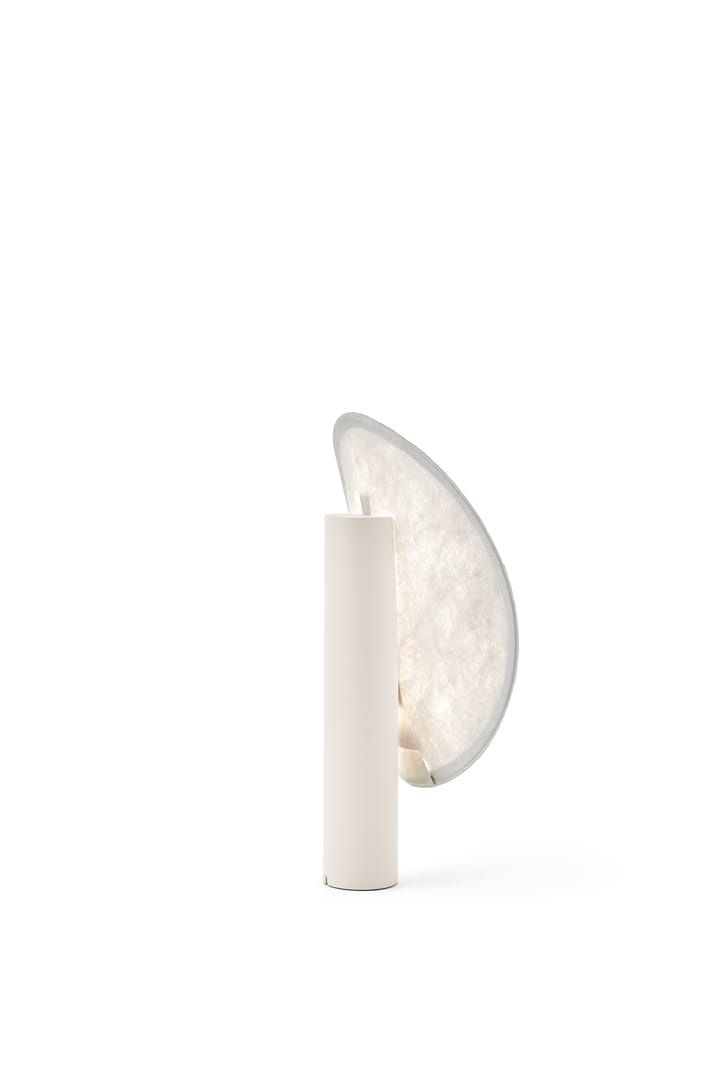 Lámpara de mesa portátil Tense 43 cm, blanco New Works