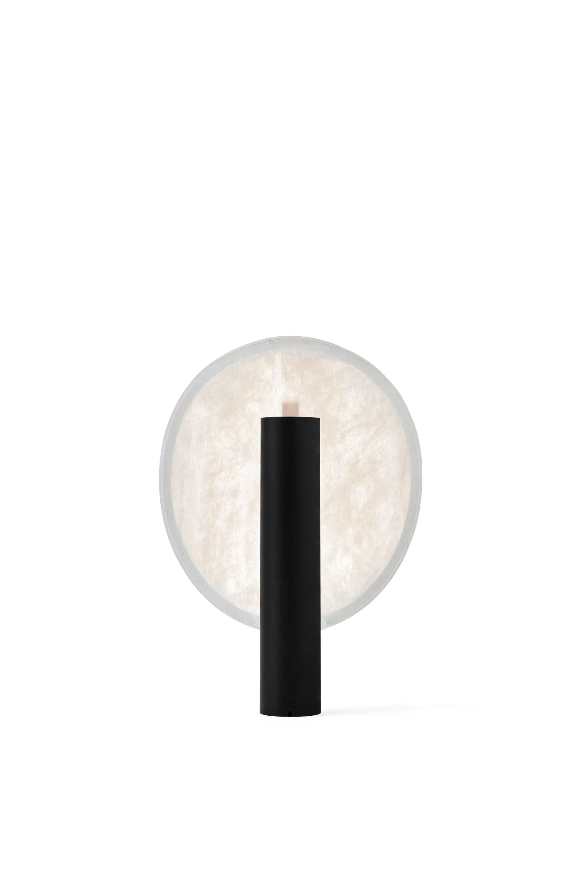 Lámpara de mesa portátil Tense 43 cm, negro New Works