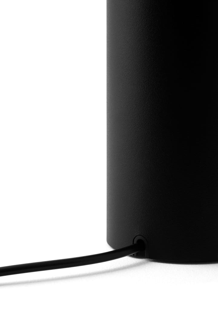 Lámpara de mesa portátil Tense 43 cm, negro New Works