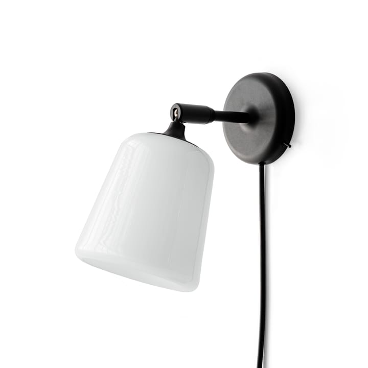 Lámpara de pared Material, White opal glass New Works