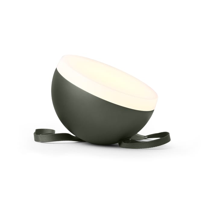 Lámpara portátil Sphere, Deep green New Works