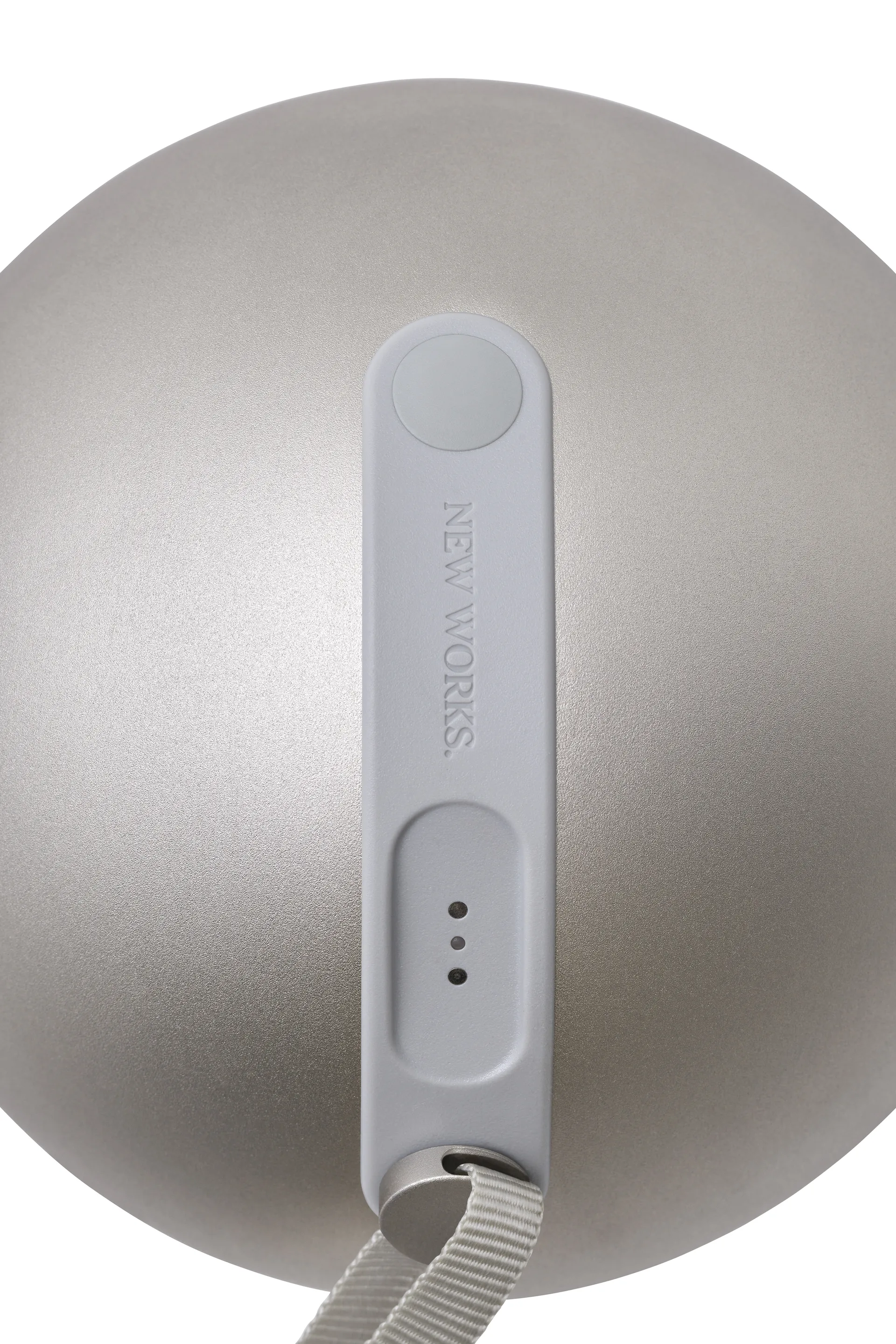 Lámpara portátil Sphere, Warm grey New Works