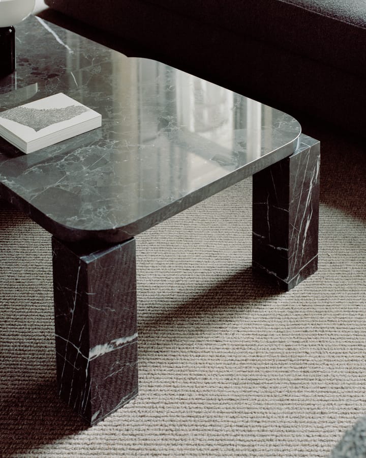 Mesa de centro Atlas 60x60 cm, Mármol negro Costa New Works