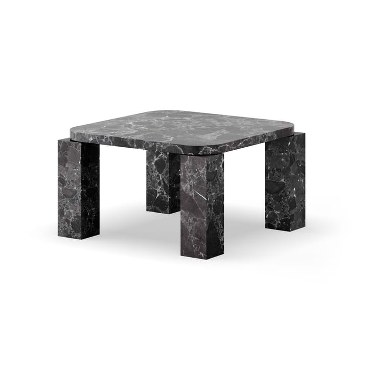 Mesa de centro Atlas 60x60 cm, Mármol negro Costa New Works