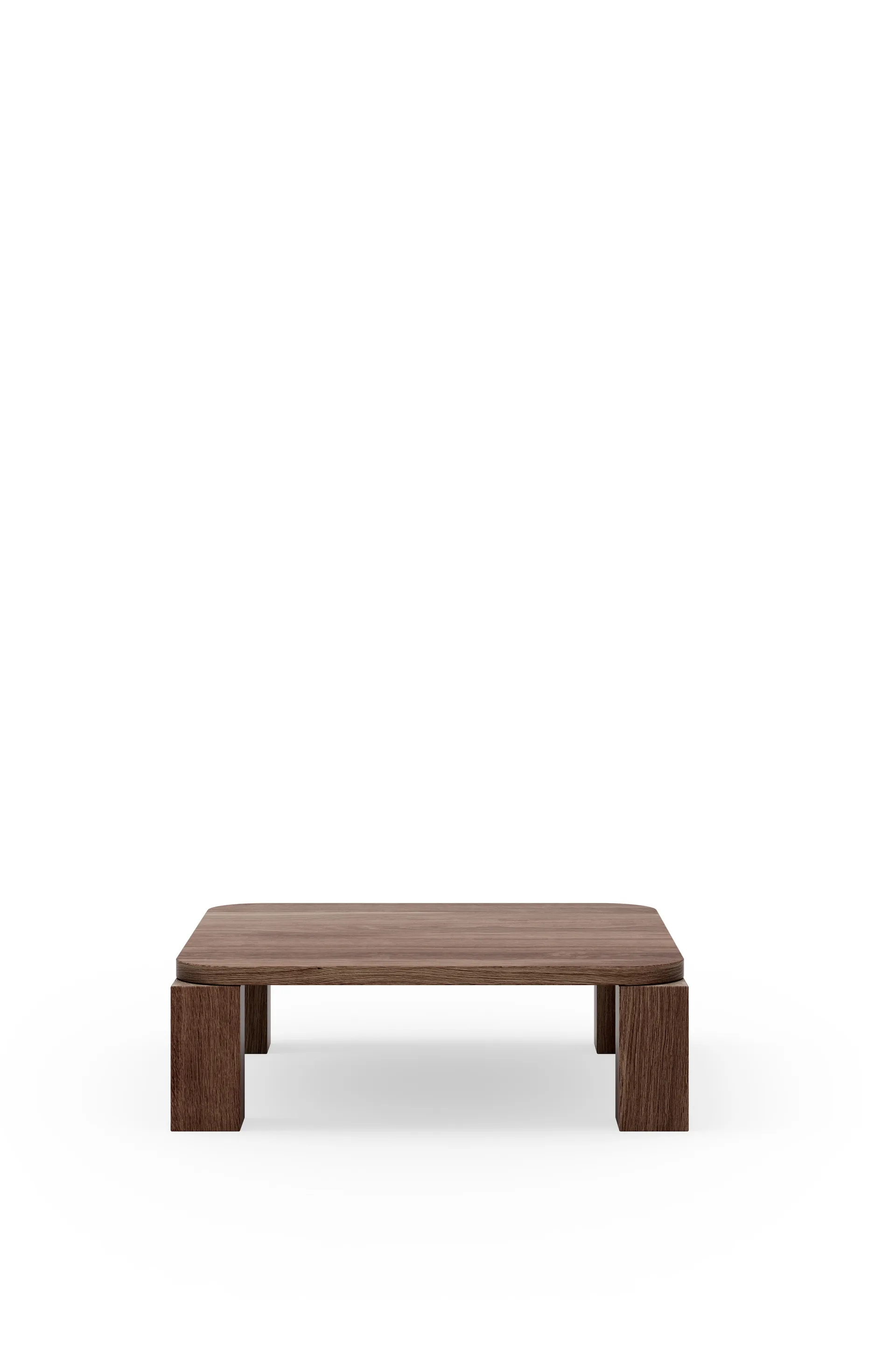 Mesa de centro Atlas 82x82 cm, Smoked Oak New Works