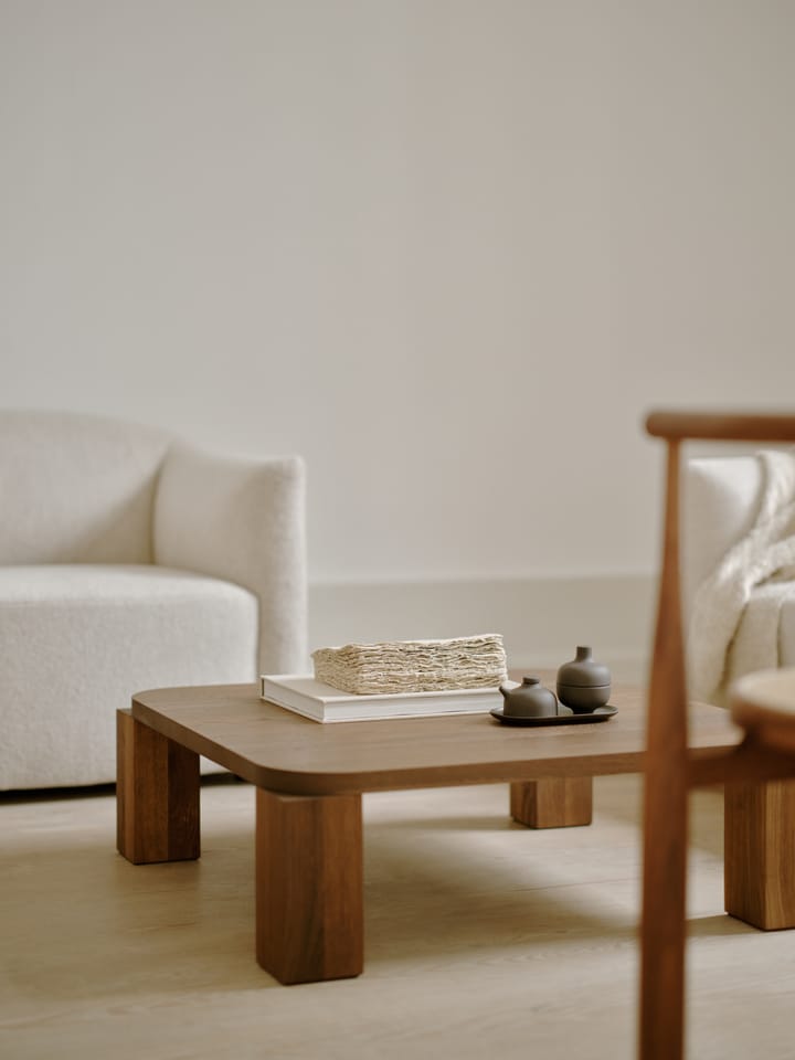Mesa de centro Atlas 82x82 cm, Smoked Oak New Works