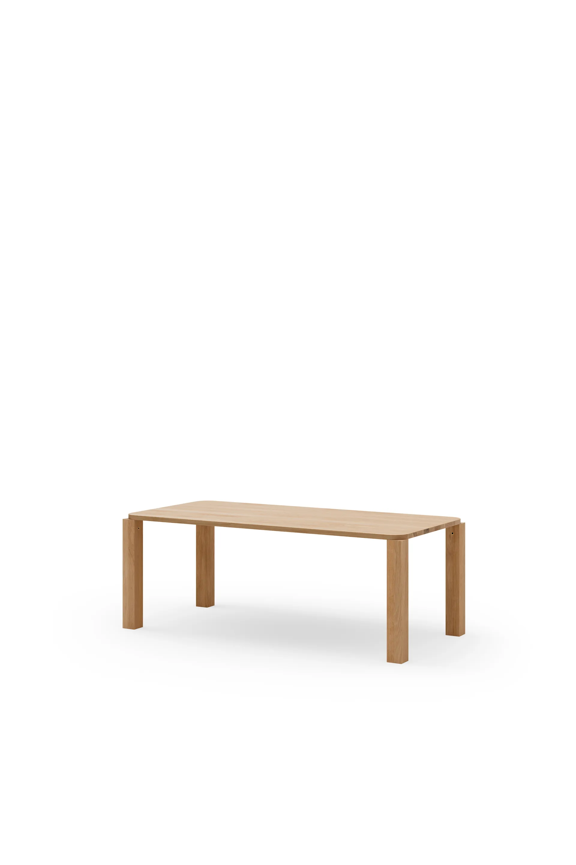 Mesa de comedor Atlas 200x95 cm, Natural Oak New Works