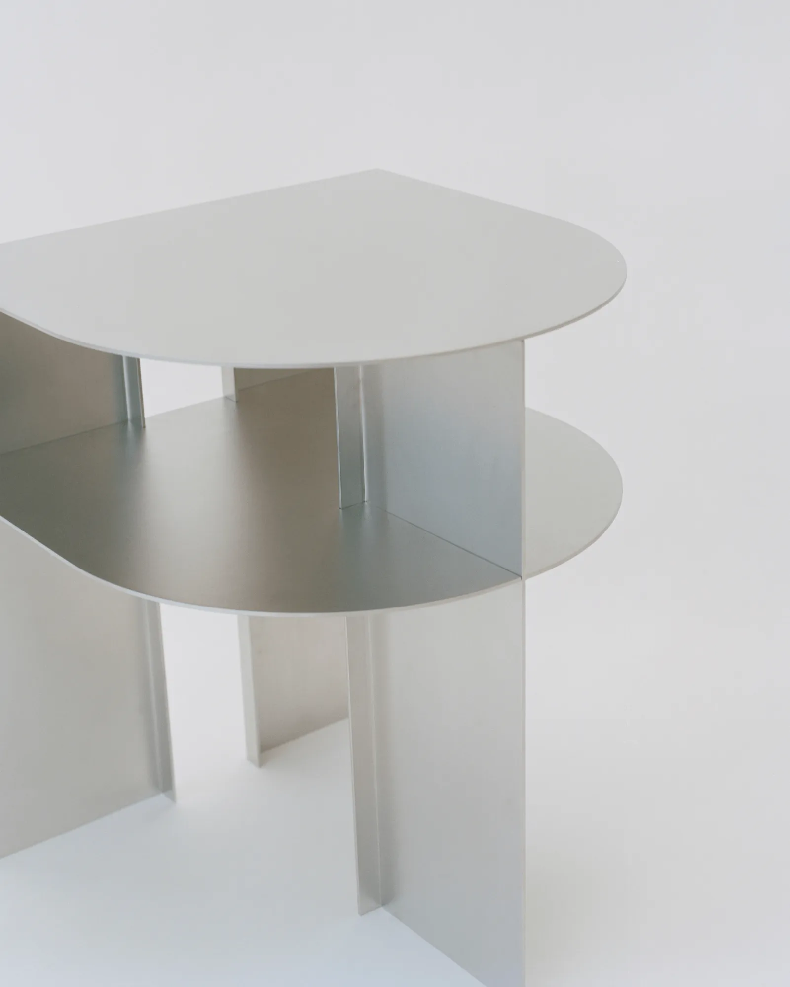 Rand mesa auxiliar, Acero inoxidable New Works