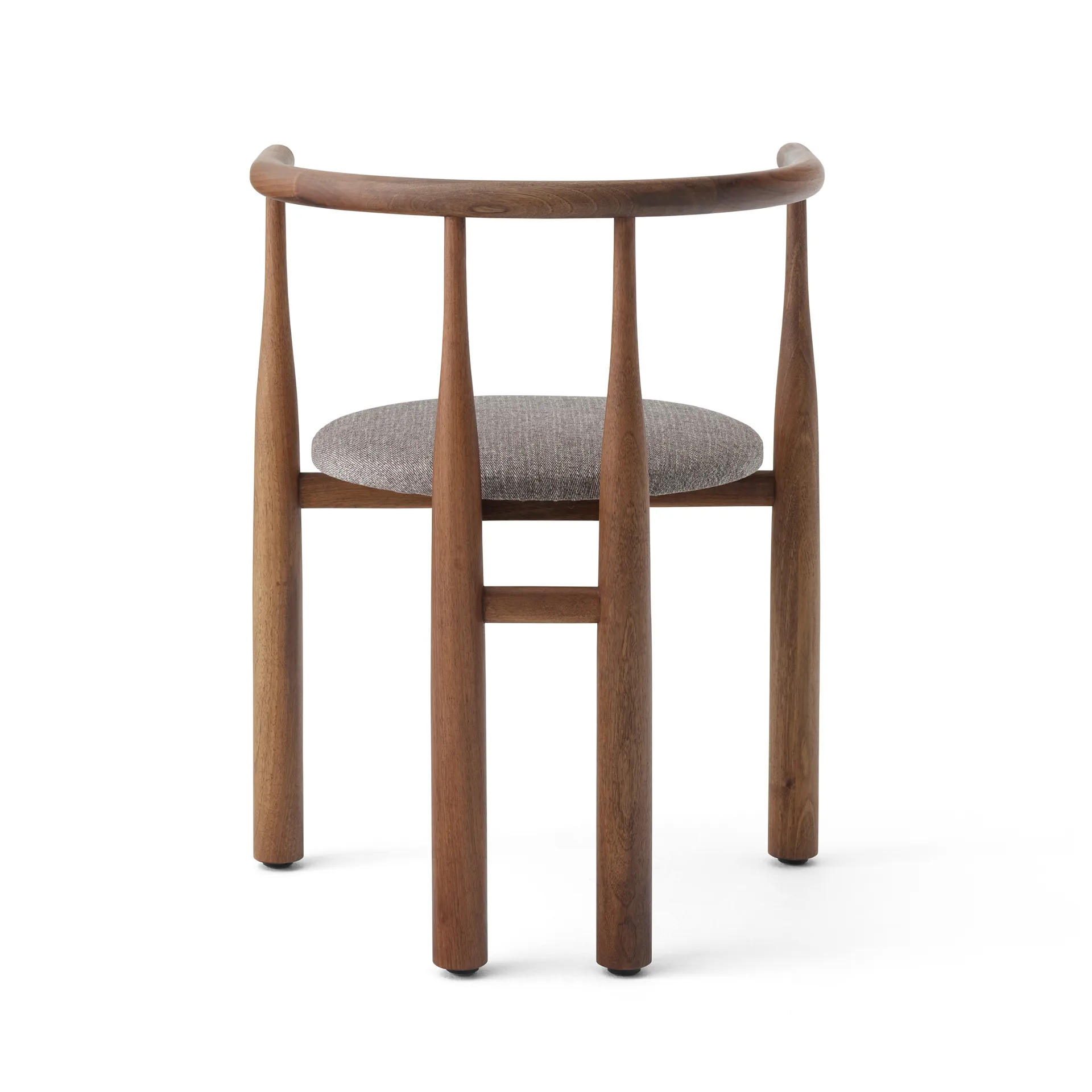 Silla con reposabrazos Bukowski, Carnarvon 022-nogal New Works