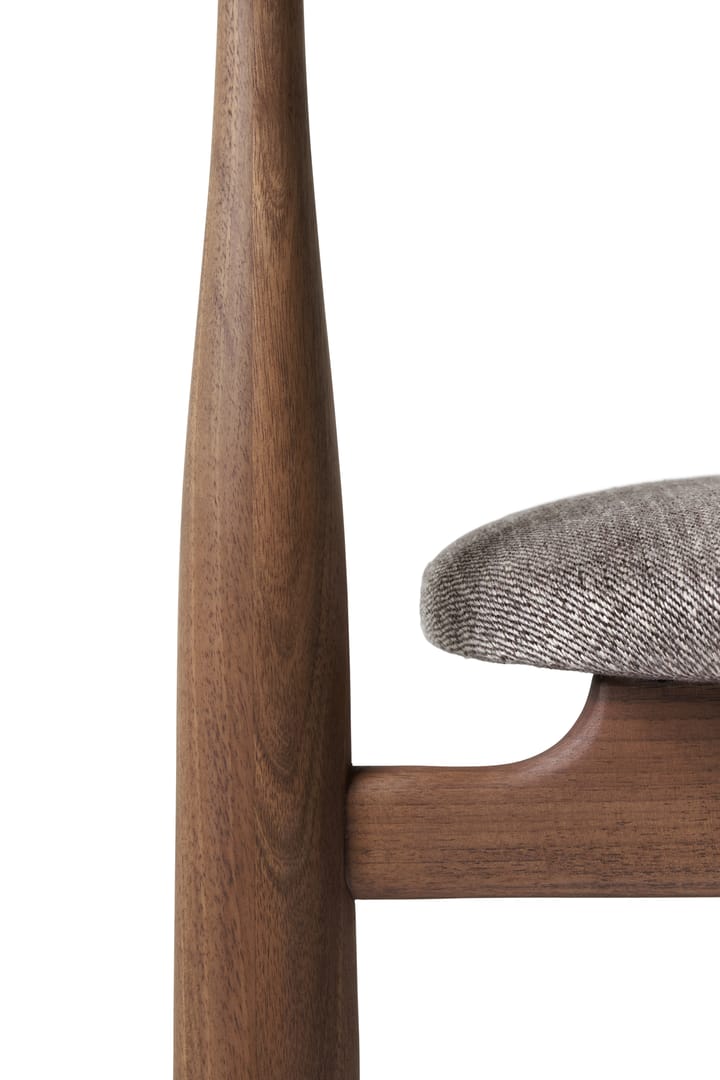 Silla con reposabrazos Bukowski, Carnarvon 022-nogal New Works