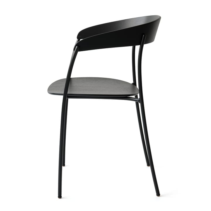 Silla con reposabrazos Missing, Fresno negro New Works