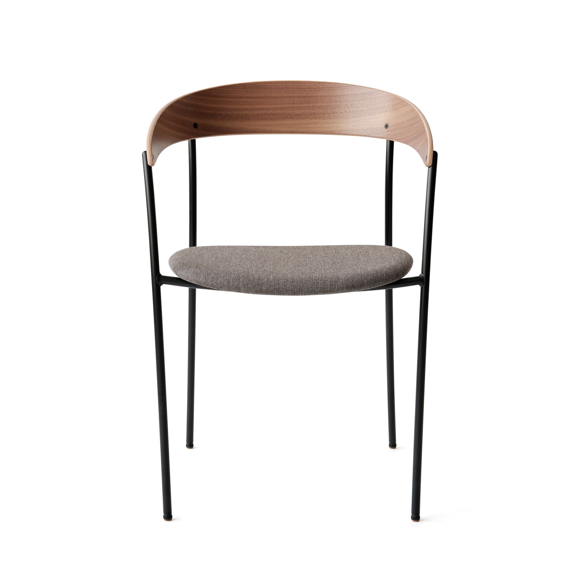Silla con reposabrazos Missing, Nogal-Molly 2 170 New Works