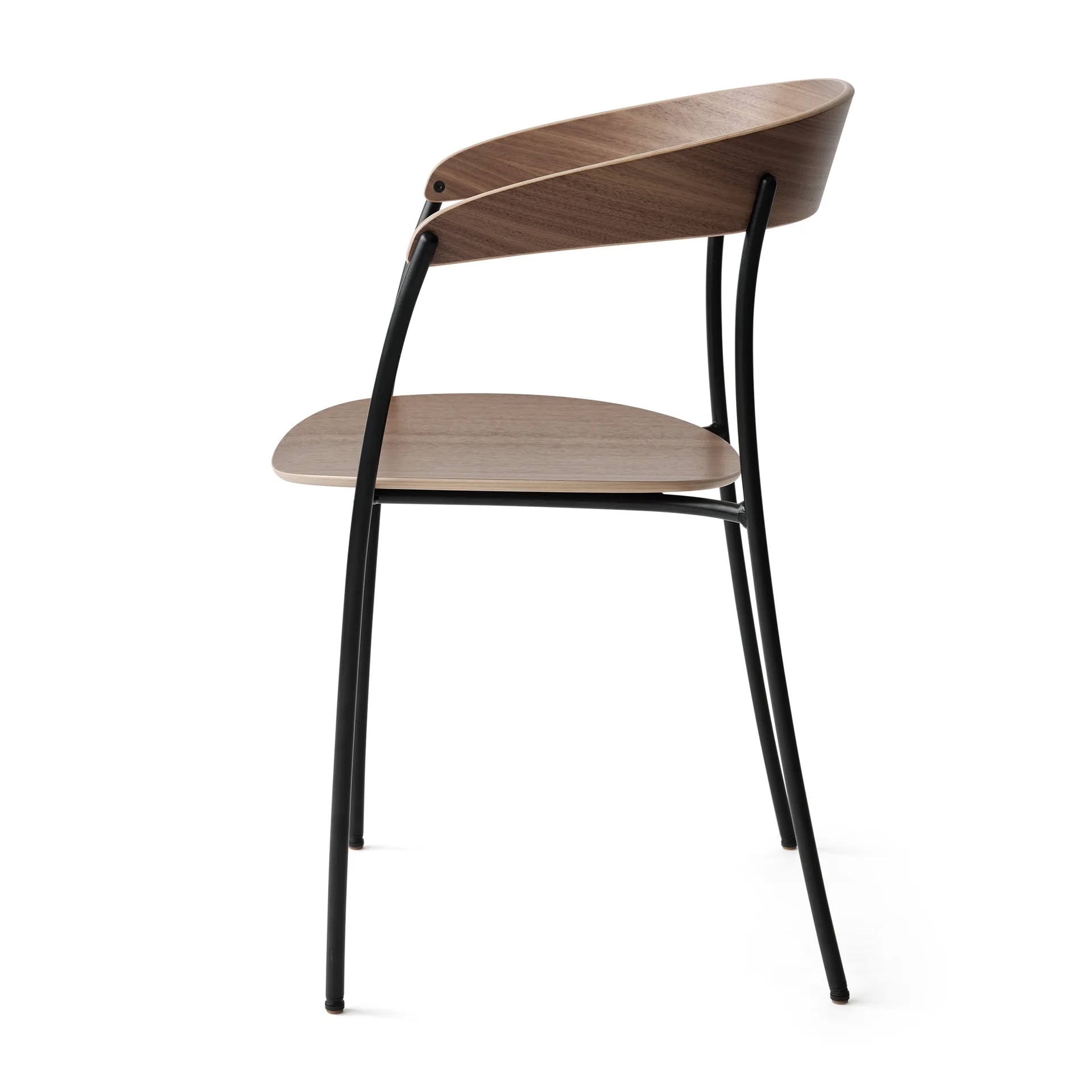 Silla con reposabrazos Missing, Nogal New Works