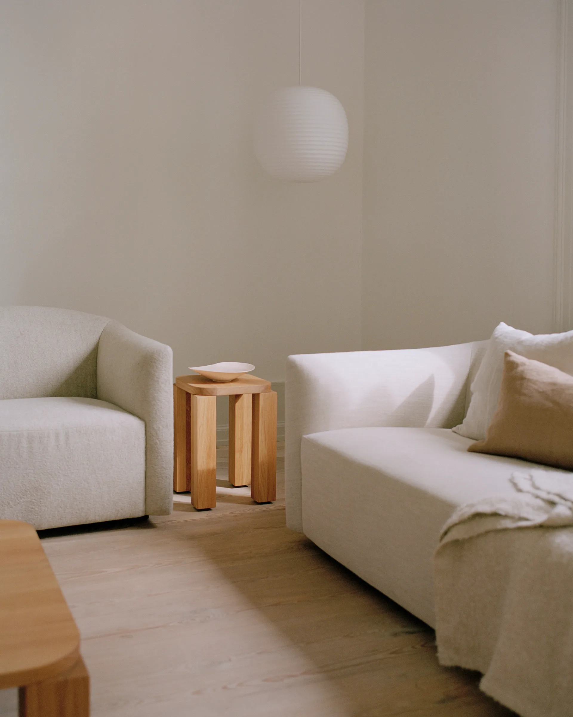 Taburete Atlas, Natural Oak New Works