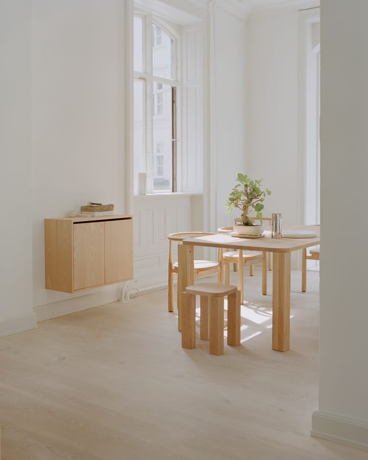 Taburete Atlas, Natural Oak New Works