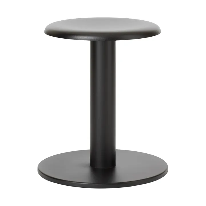 Taburete redondo Coupe - Negro, Ø40x46 cm - New Works