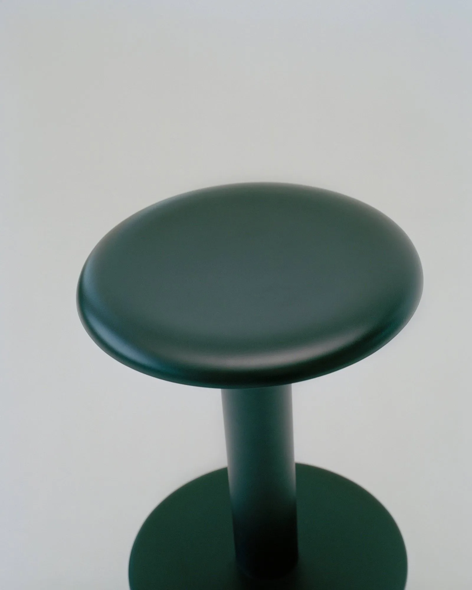 Taburete redondo Coupe, Negro, Ø40x46 cm New Works