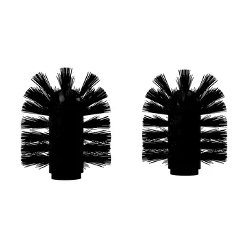 Cabezal de cepillo de WC Nichba - Black, 2-pack - Nichba